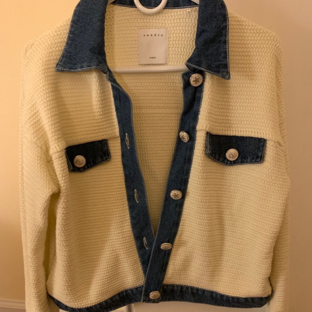 Sweater jacket from Sandro Paris